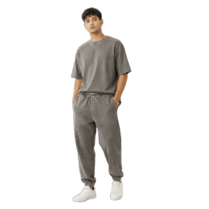 Oversized Optic Washed 250 GSM French Terry Joggers